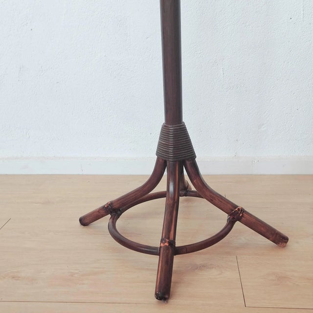 Mid-Century Modern Vintage Bamboo Clothes Rack, 1970s For Sale - Image 3 of 5