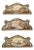 Neo-Classical Italian Painted Headboards, 1800s, Set of 3 For Sale
