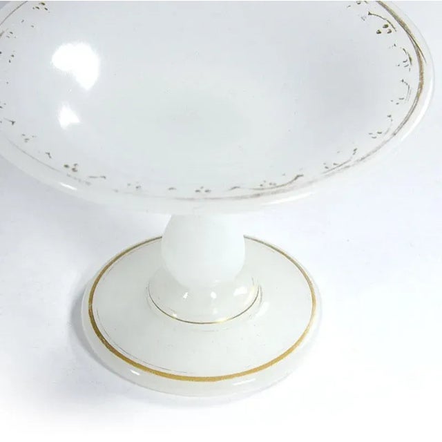 Small French Opaline Glass Dish, 1950s For Sale - Image 6 of 8