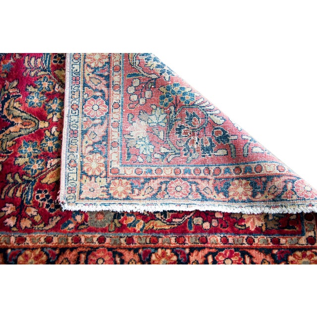 Early 20th Century Persian Sarouk Runner For Sale - Image 4 of 15