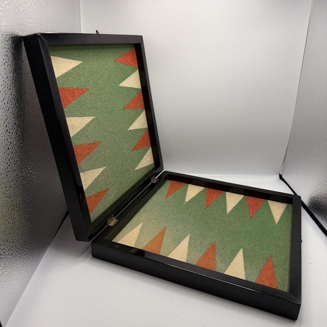 Bauhaus Games Box for Chess, Nine Mens Morris, and Backgammon, Germany, 1920s For Sale - Image 10 of 15