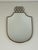 Vintage Mirror with Brass Edge by Gio Ponti, 1950s For Sale - Image 12 of 12