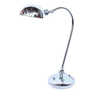 Vintage Table Lamp in Chrome, 1930s For Sale