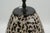 Contemporary Late 20th Century Black & Ivory Geometric Chulucanas Pottery Lamp – Handcrafted Peruvian Art Tribal Vase Desk Lamp For Sale - Image 3 of 7