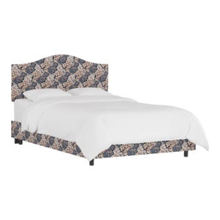 Kenmore Bed in Navy Blush Loiret, California King For Sale