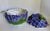 1970s Italian Sculptural Hydrangea Ceramic Tureen With Leaf Ladle For Sale - Image 9 of 12