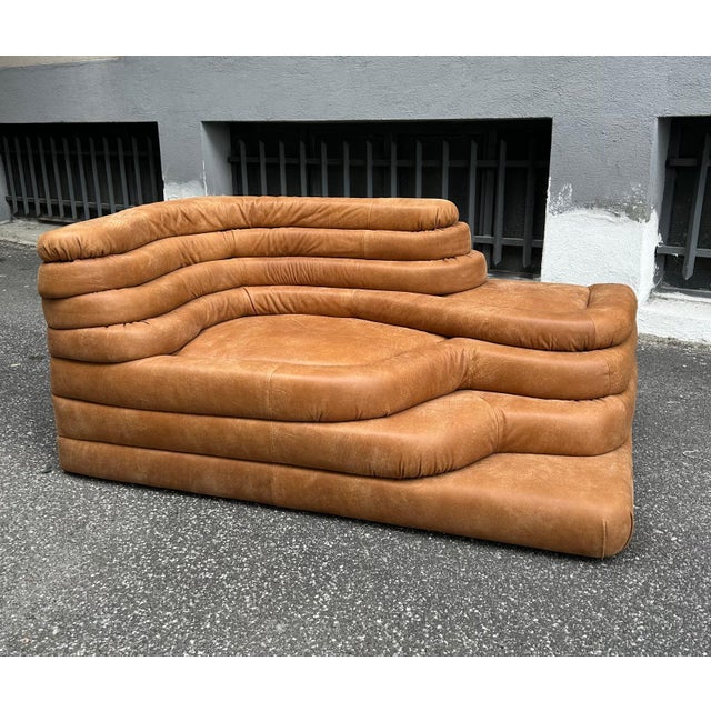 Modern Model DS1025 Modular Sofa in Brown Leather by Ubald Klug for de Sede, 2000s For Sale - Image 3 of 18