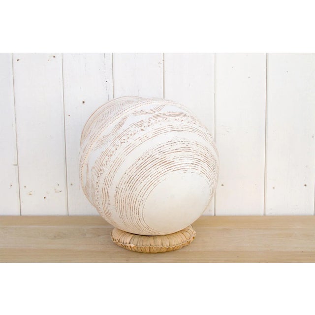 Antique Finely Engraved African Pot For Sale In Los Angeles - Image 6 of 10