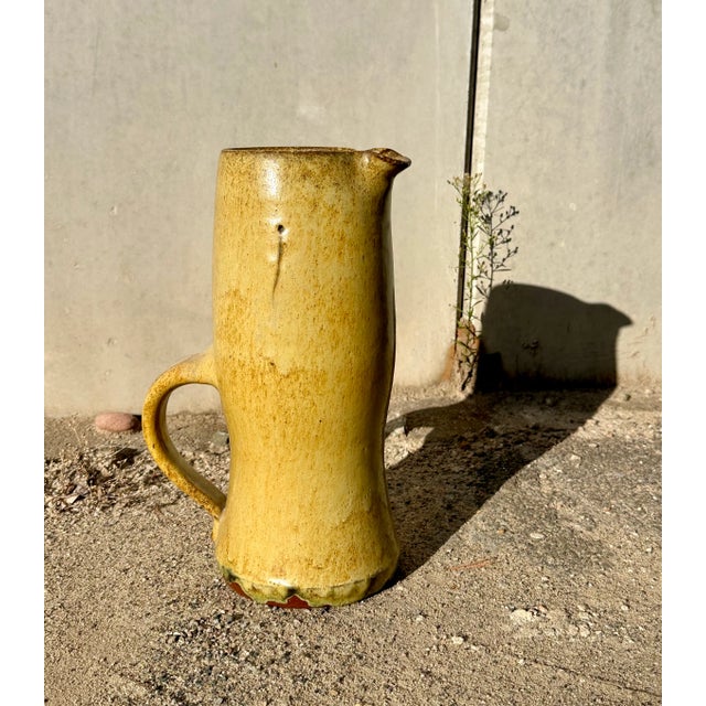 Large Sculptural Studio Ceramic Art Jug Vase by Helma Klett, Germany, 1940s For Sale - Image 16 of 18