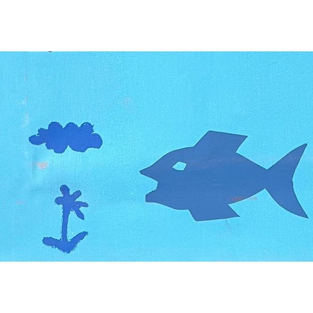 Alexandre Schaller, Water, Acrylic on Canvas, 1990s For Sale - Image 4 of 10