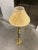 Heavy Brass Triple-Helix Floor Lamp Manner of Chapman For Sale - Image 9 of 12