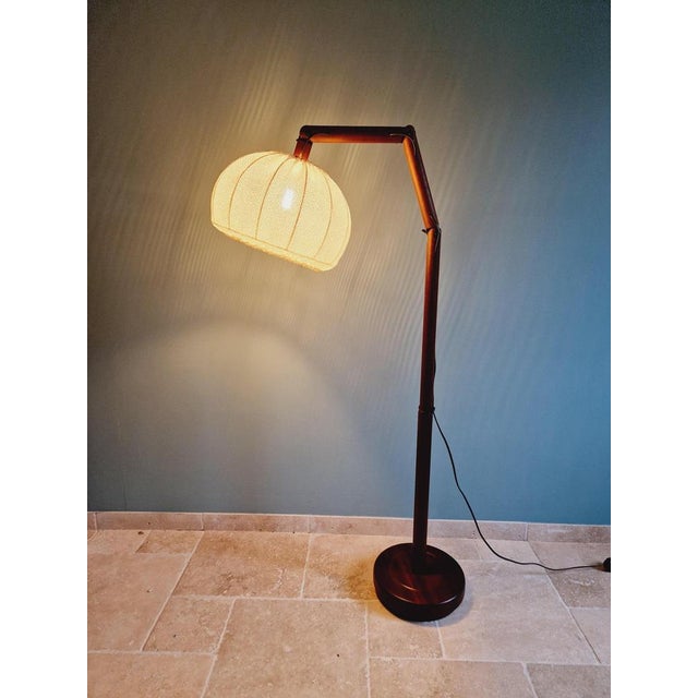 Scandinavian Teak Lamp, 1970s For Sale - Image 6 of 18