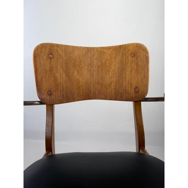 Armchair by Steen Eiler Rasmussen & Kaj Lyngfeldt Larsen for Danbork, Denmark, 1954 For Sale - Image 9 of 12