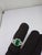 Modern Natural Emerald 2.06cts & Diamond 1.02cts Ring in 18k Gold, Size 3 For Sale - Image 3 of 8