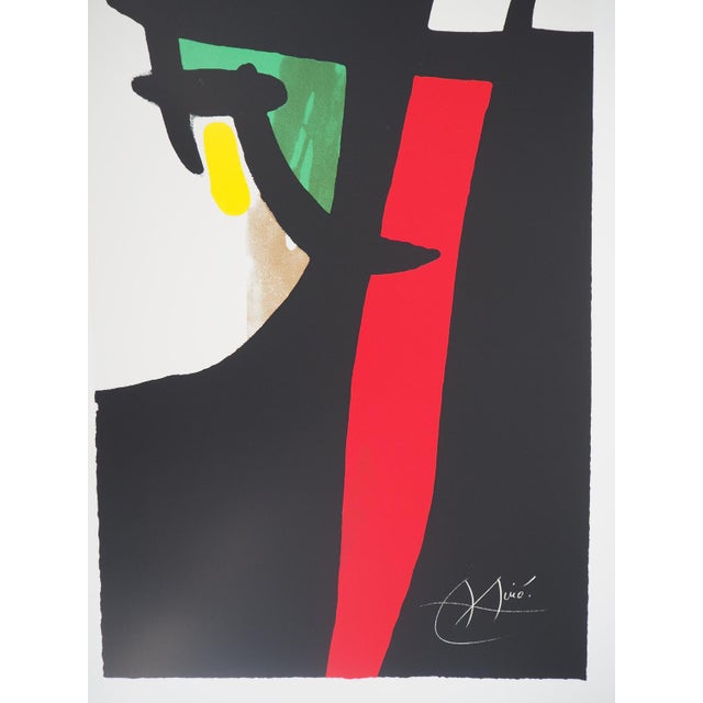 After Joan Miro, Buckwheat with a Blue Star, Screenprint For Sale - Image 6 of 10