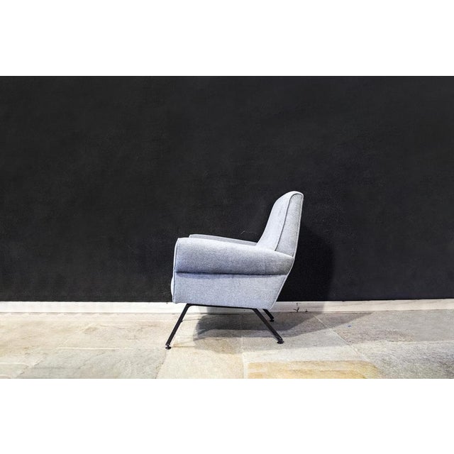 Mid-Century Modern Set of Vintage Italian Armchairs, 1960s For Sale - Image 3 of 7