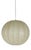 Vintage Cocoon Pendant Lamp attributed to Goldkant Leuchten, 1960s For Sale