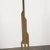 1950s Mid-Century Modernist Floor Lamp in Polished Brass with Custom Lucite Shade For Sale - Image 5 of 9