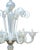 Glass Classic Venetian Glass Chandelier, Iridescent, Murano, Italy For Sale - Image 7 of 9