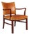 Polexim Armchair in Patinated Nature Leather by Kaare Klint, 1940s For Sale