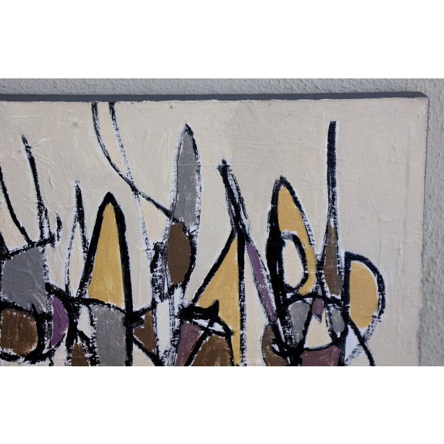 Contemporary Kenneth Joaquin Acrylic on Canvas Titled "Zulu" For Sale - Image 3 of 11