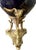 Antique Mid 19th Century Ink Blue Oil Lamps, Electrified - A Pair For Sale - Image 11 of 15