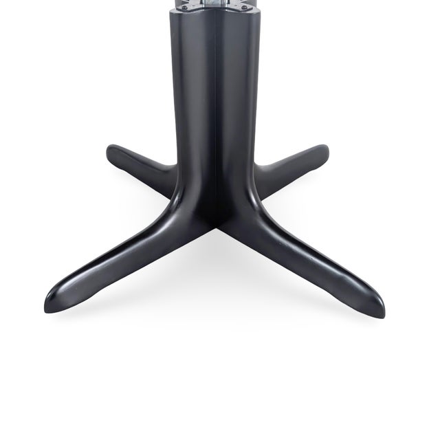 Mid-Century Modern Black Dining Table, Germany, 1970s For Sale - Image 5 of 11
