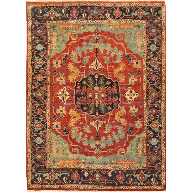 Pasargad Home Serapi Area Rug - 5' 1" X 7' 2" For Sale