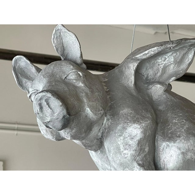 Early 21st Century 2014 "If Pigs Could Fly" by Giuseppe Palumbo Sculpture For Sale - Image 5 of 13
