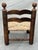 Vintage Oak and Straw Coffee Chair, 1960s For Sale - Image 12 of 18