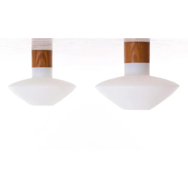 Ceiling Light attributed to Luxus, Sweden, 1960s For Sale - Image 6 of 8