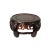 Introducing a charming and artisan-crafted Chinese accent decorative display stand, meticulously fashioned from rich...