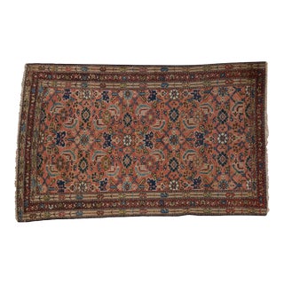 Vintage Hamadan Rug - 3'6" X 5'5" For Sale