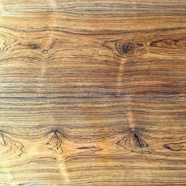 1960s Harvey Probber Flip-Top Rosewood Console Table For Sale - Image 5 of 8