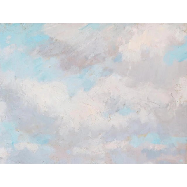 Realism 1960s Impressionism Forest Oil Painting, Ukrainian Artist, 1969 35-48 For Sale - Image 3 of 6