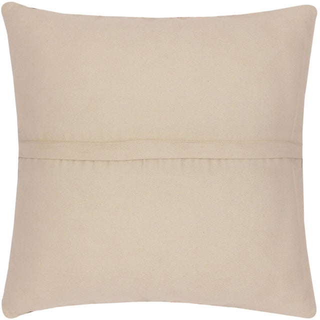 2000 - 2009 Geometric Turkish Caron Hand Woven Kilim Throw Pillow For Sale - Image 5 of 5