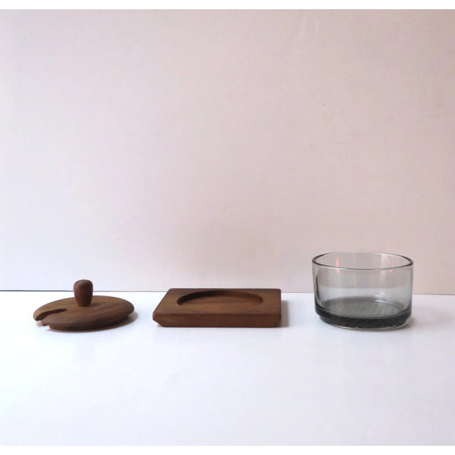 Midcentury Scandinavian Danish Modern Condiments Dish For Sale - Image 10 of 12