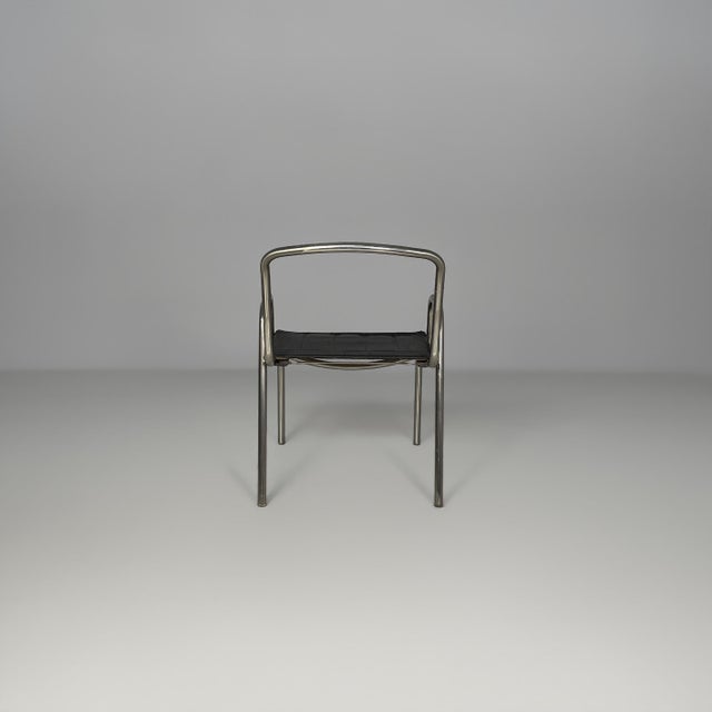 Zanotta Italian Modern Chairs Castiglia by Achille Castiglioni for Zanotta, 1960s, Set of 4 For Sale - Image 4 of 18