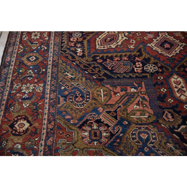 Old New House Vintage Heriz Carpet - 7'5" X 10'4" For Sale - Image 4 of 13