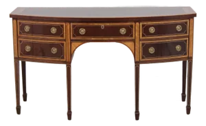 Baker Historic Charleston Inlaid Mahogany Sideboard