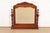 Thomasville French Provincial Carved Cherry Wood Dresser Top Vanity Swing Mirror For Sale - Image 14 of 14