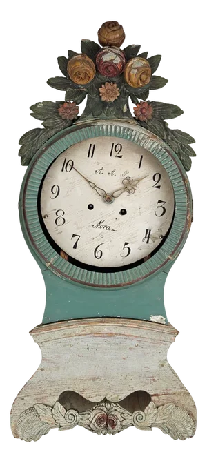 Wall Clock by Zacharias Perrson, 1855