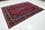 Persian Vintage Handmade Kashan Red Wool Rug With Rosette Motif For Sale - Image 3 of 8