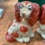 Pair of 5.5" Russett Staffordshire Style Spaniel Dogs For Sale - Image 4 of 8