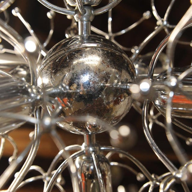 Sputnik Pendant Light from Sciolari, 1960s For Sale - Image 5 of 10