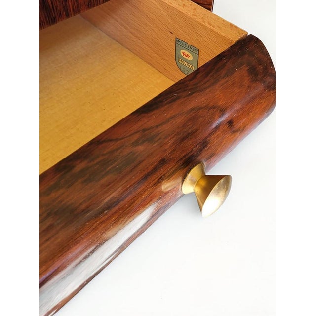 Vintage Rosewood Bedside Table, 1960s For Sale - Image 11 of 13