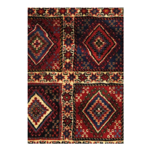 Traditional 2020s Red Persian Yalameh Rug For Sale - Image 3 of 5