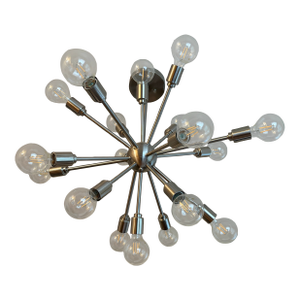 18-Light Classic Mid-Century Modern Sputnik Chandelier