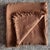 French Pure French Virgin Wool Throw in Havane For Sale - Image 3 of 4