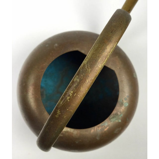 Antique Brass Copper Spout Water Can For Sale - Image 12 of 13